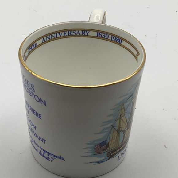 USS Constitution Commemorative Mug - White and Gold - Picture 5 of 9